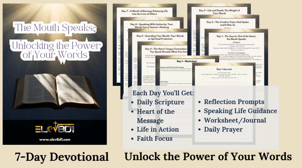Speak Life: Unlocking the Power of Your Words