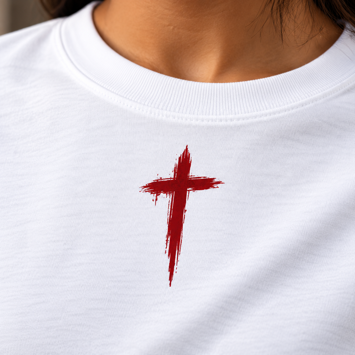 I AM WHO I AM - Crimson Classic Long Sleeve Tee