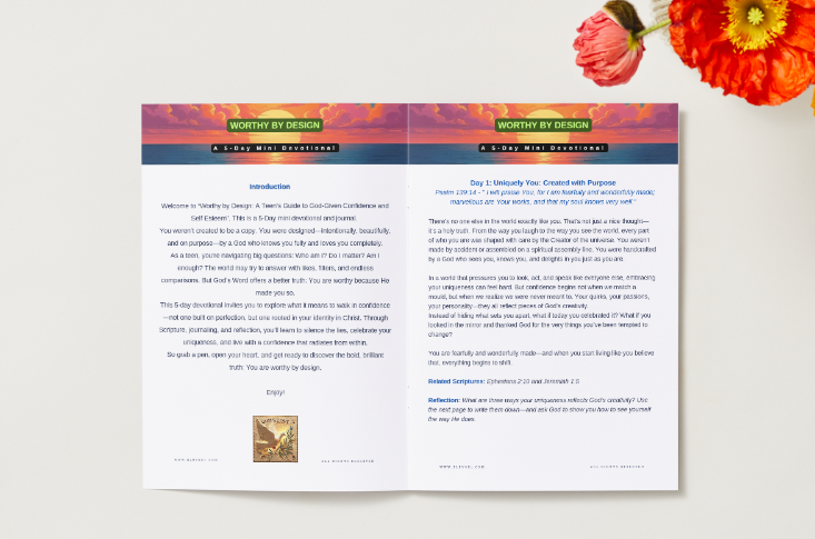 Worthy By Design: A 5-Day Devotional on Identity, Confidence, and Self-Worth