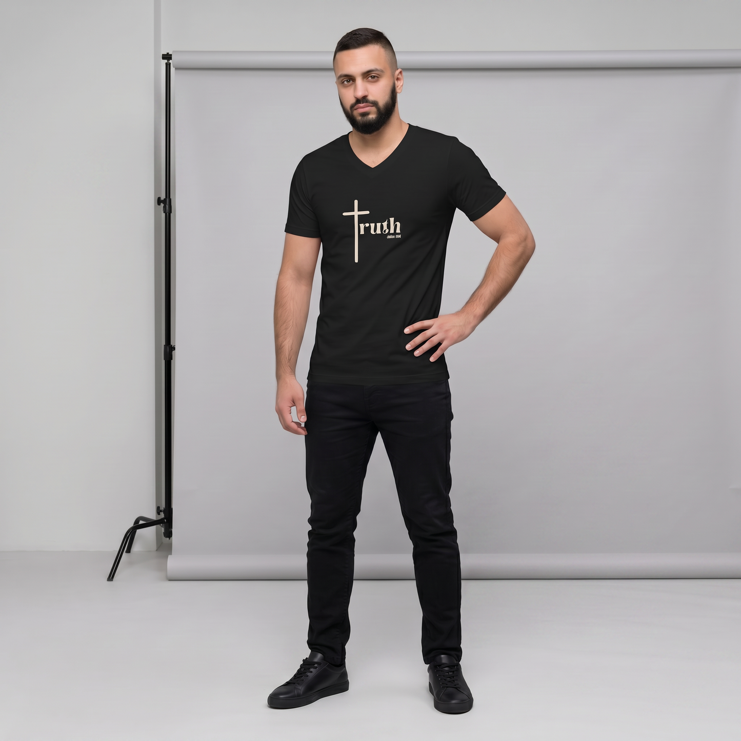 Pure Truth Premium V-Neck Tee