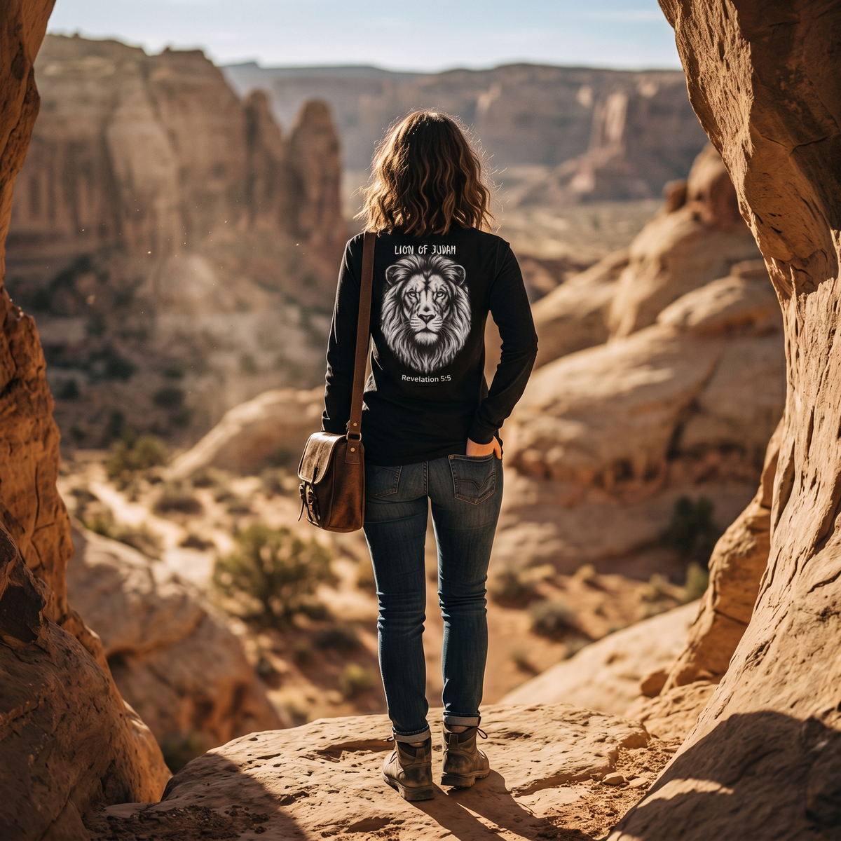Lion of Judah Premium Long Sleeve Tee