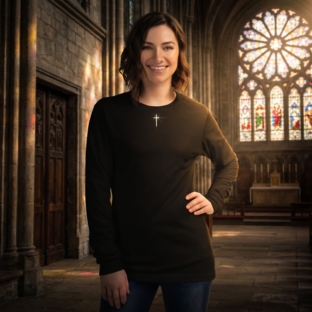 Lion of Judah Premium Long Sleeve Tee
